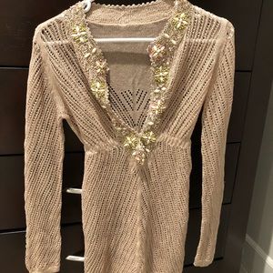 Victoria’s Secret Knitted Sequin Cover Up